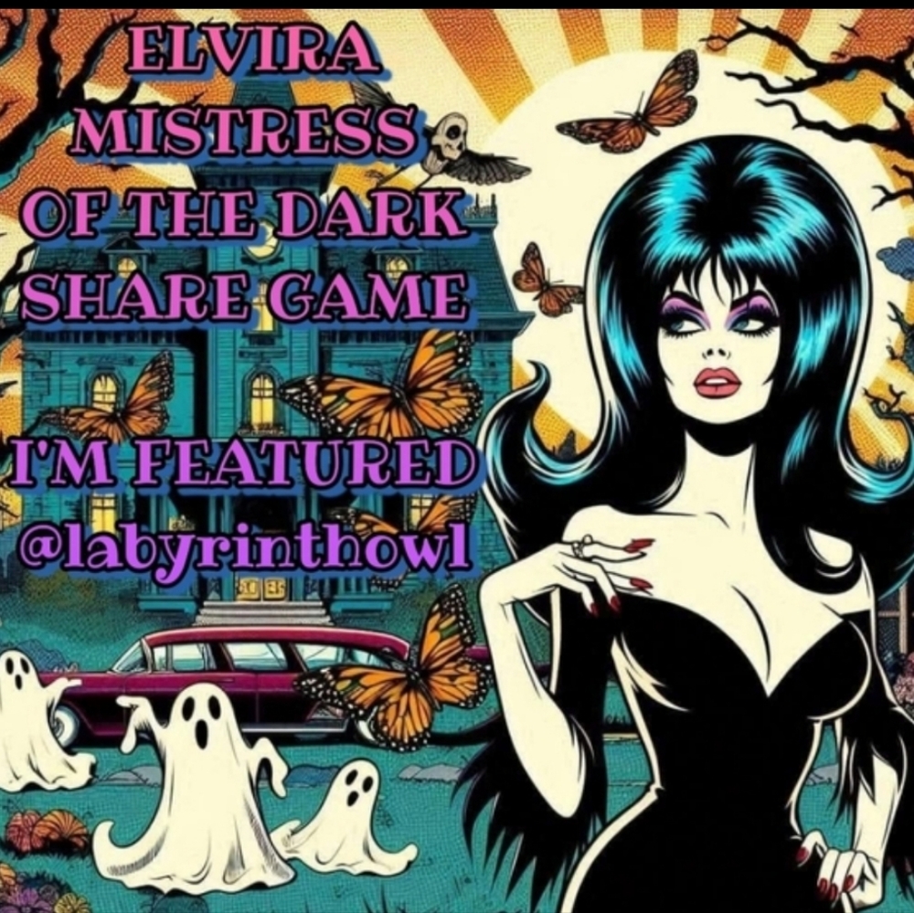 Sweet dreams and screams. Yours Cruelly, Elvira mistress of the dark🖤💤💋 - Picture 8 of 16